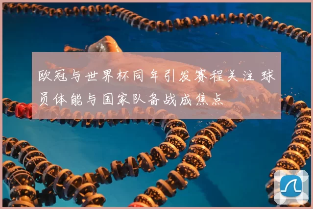 欧冠与世界杯同年引发赛程关注 球员体能与国家队备战成焦点